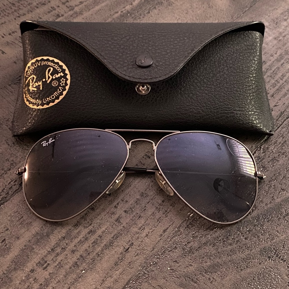 Ray-Ban Polarized Aviator Sunglasses
